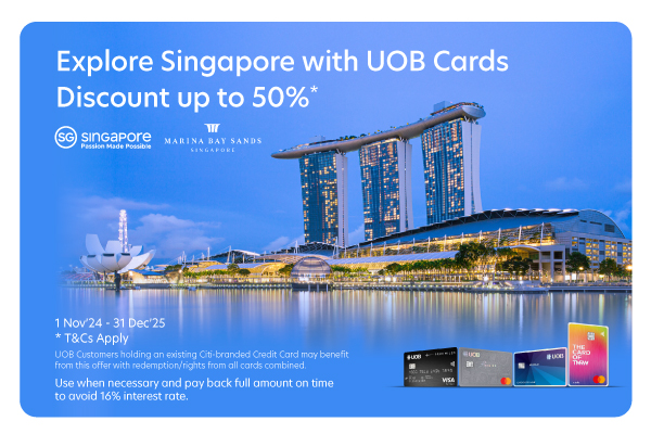 Explore Singapore with UOB Cards