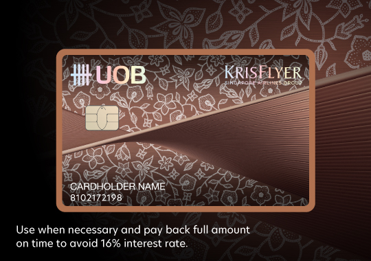 UOB KrisFlyer World Credit Card