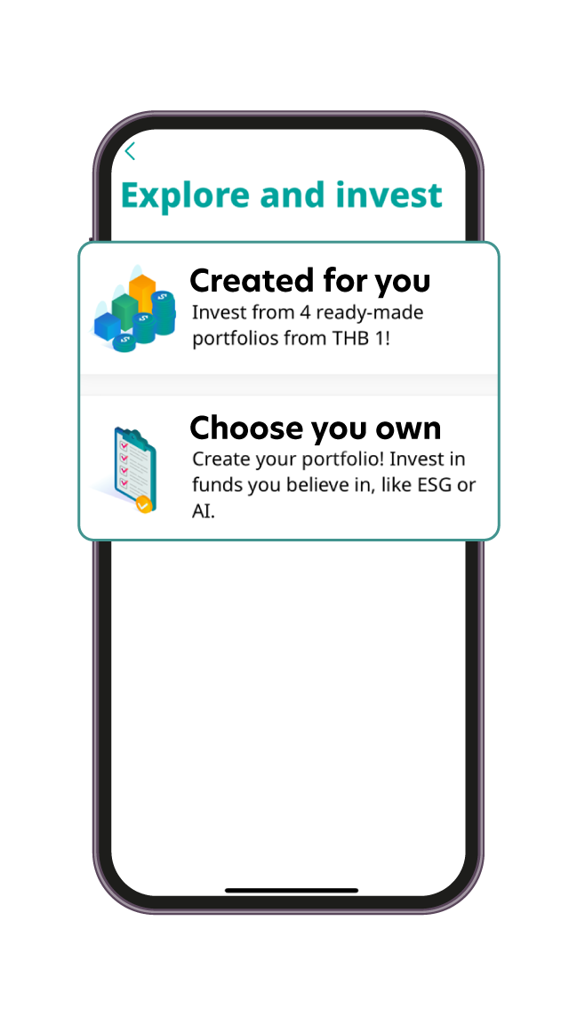 Choose your desired mutual fund and review its details.