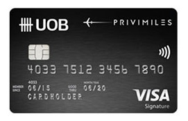 บัตรเครดิต UOB PRIVI Miles บัตรเครดิตที่จะช่วยอำนวยความสะดวกให้แก่นักเดินทาง ด้วยการสะสมไมล์ได้อย่างรวดเร็ว ผ่านการใช้จ่ายประจำวัน พร้อมรับข้อเสนอพิเศษและสิทธิประโยชน์มากมาย