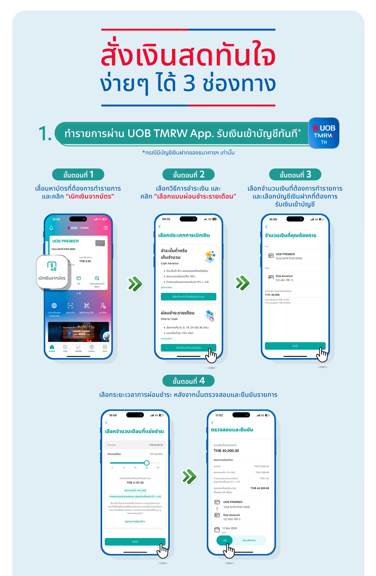 UOB PayClick for Cash