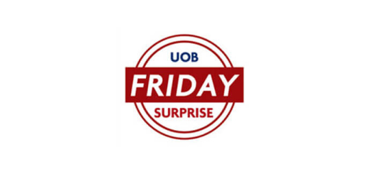 Earn 70% cashback from the Friday Surprise promotion program